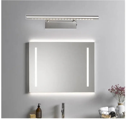Modern bronze led mirror light – luxury bathroom wall fixture