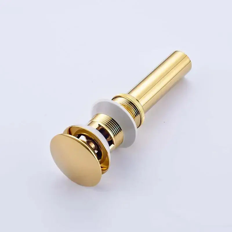 Modern bronze round siphon bottle trap bathroom sink drain pipe