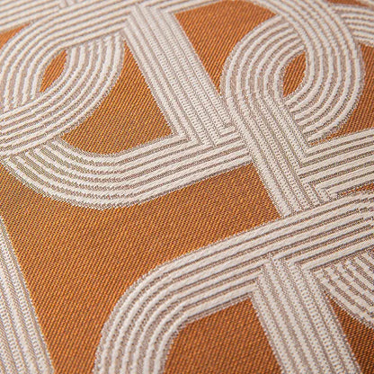 Modern brown coffee geometric cushion cover living room pillow case