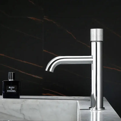 Modern brushed gold basin faucet bathroom hot water mixer tap
