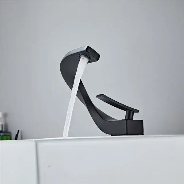 Modern brushed gold basin faucet bathroom sink mixer tap