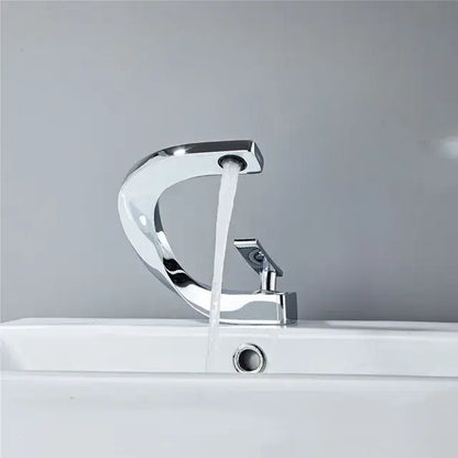 Modern brushed gold basin faucet bathroom sink mixer tap
