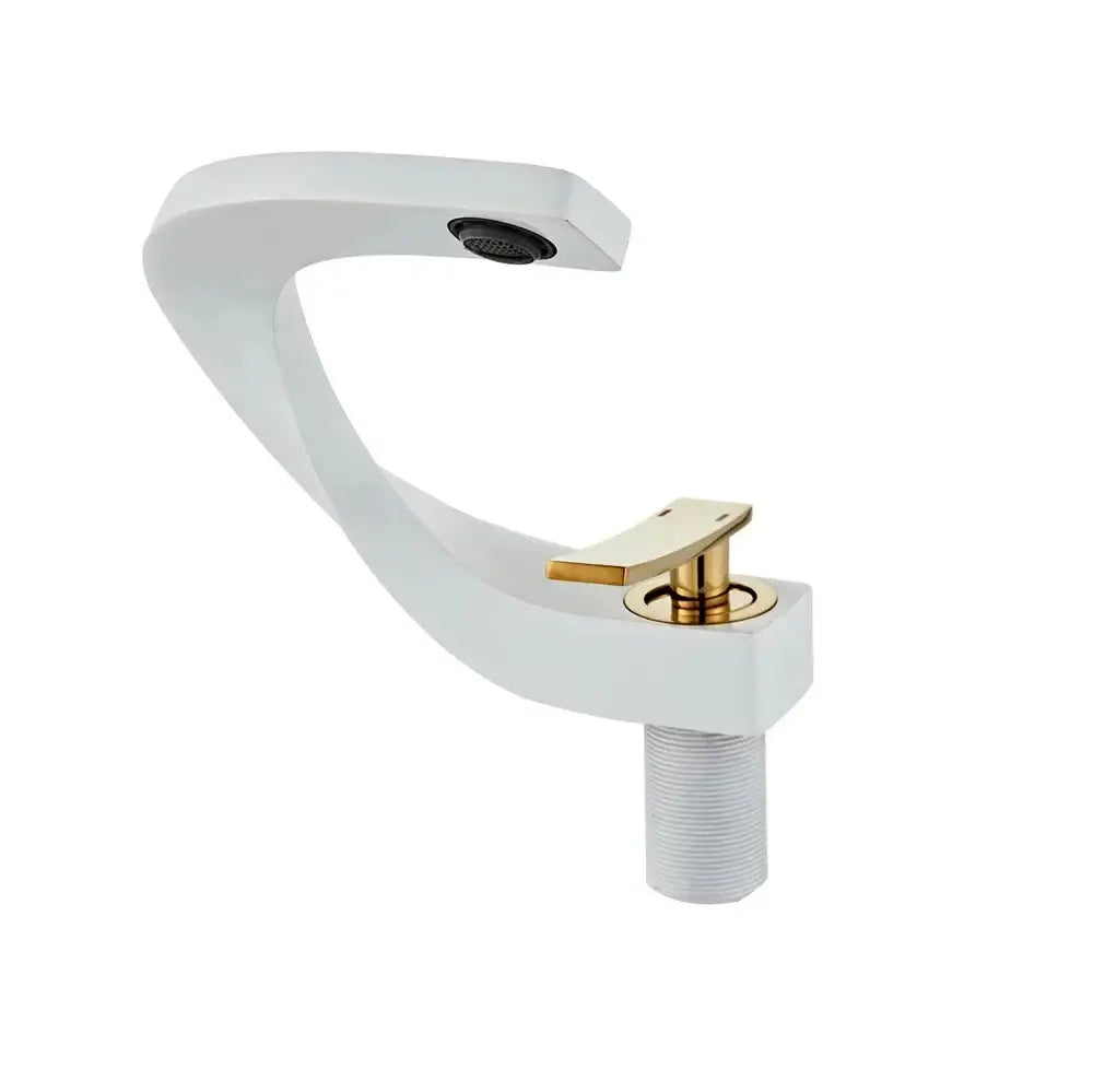 Modern brushed gold basin faucet bathroom sink mixer tap