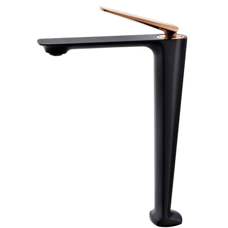 Modern brushed gold basin faucet bathroom sink tap