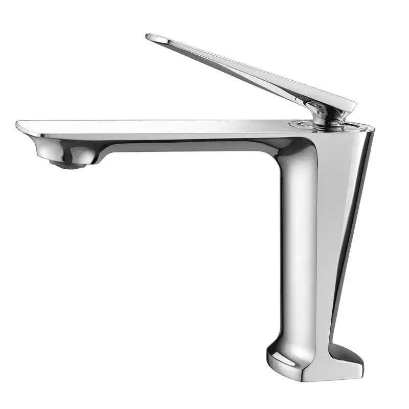 Modern brushed gold basin faucet bathroom sink tap