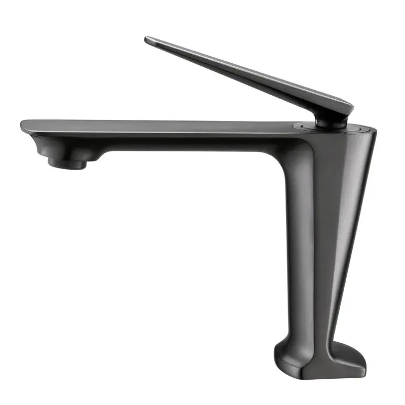 Modern brushed gold basin faucet bathroom sink tap