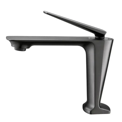 Modern brushed gold basin faucet bathroom sink tap