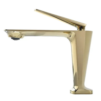 Modern brushed gold basin faucet bathroom sink tap