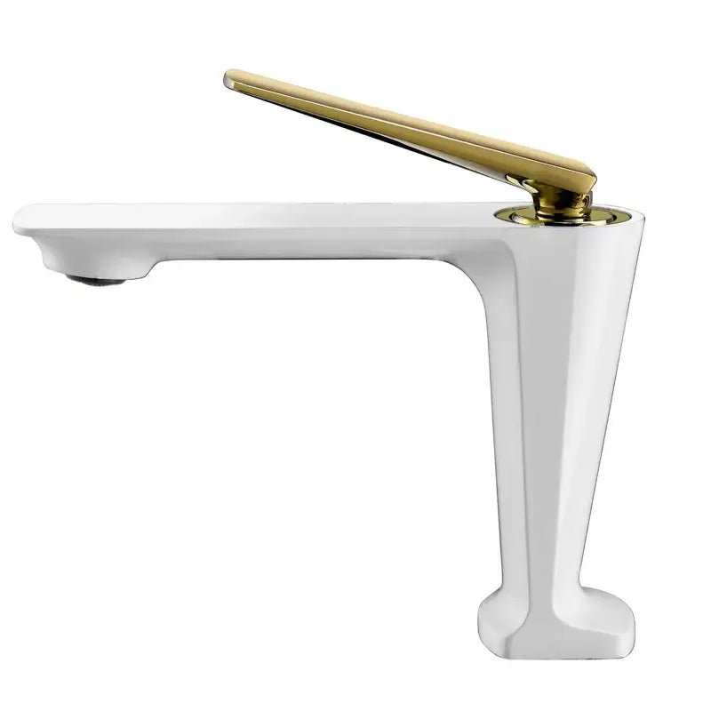Modern brushed gold basin faucet bathroom sink tap