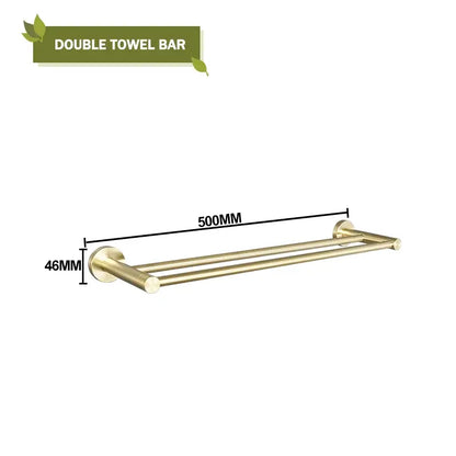 Modern brushed gold bath hardware set bathroom accessories