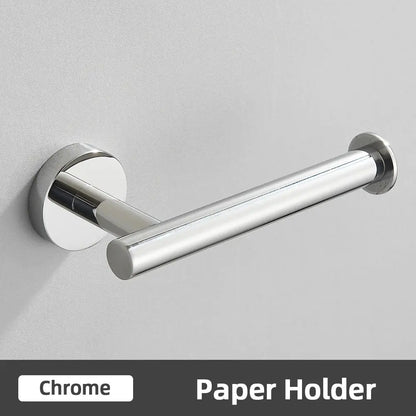 Modern brushed gold bathroom accessories set stainless steel bathroom