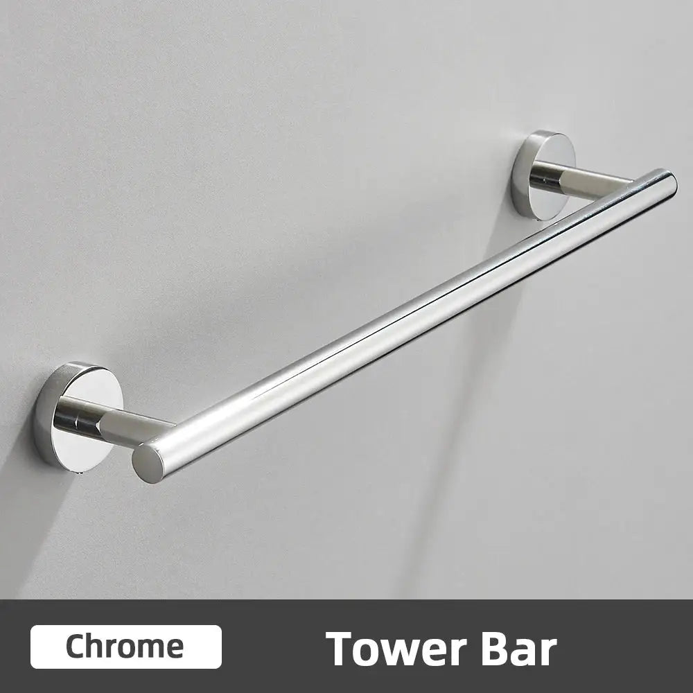 Modern brushed gold bathroom accessories set stainless steel bathroom