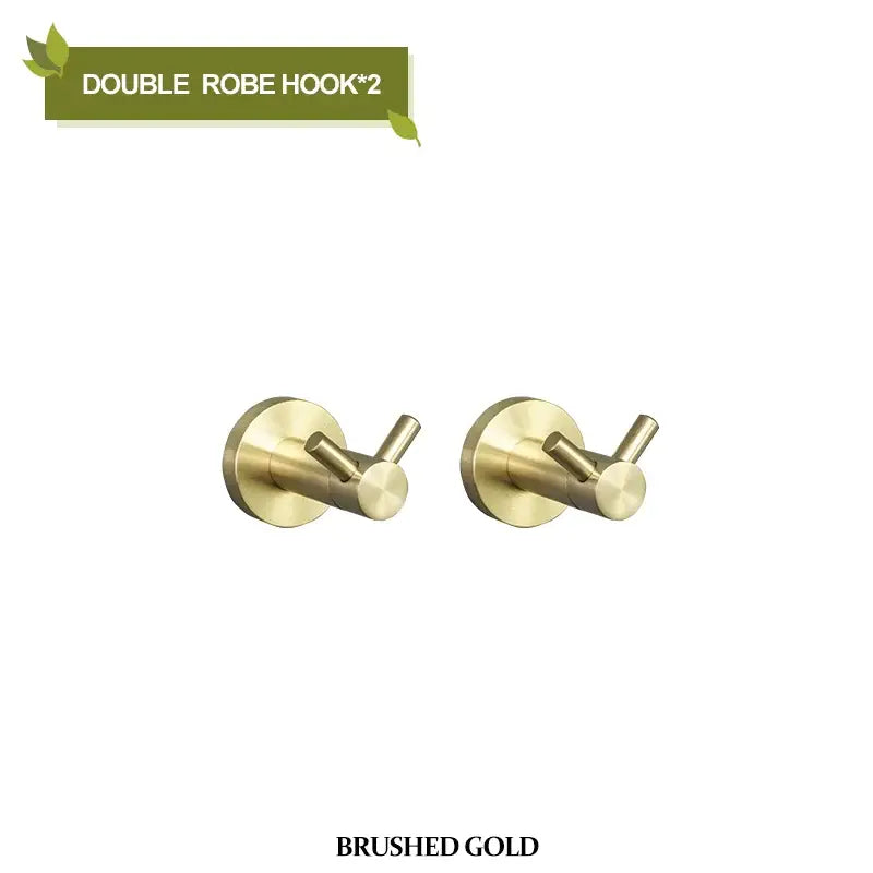 Modern brushed gold bathroom hardware set bathroom accessories