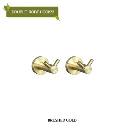 Modern brushed gold bathroom hardware set bathroom accessories