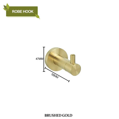 Modern brushed gold bathroom hardware set bathroom accessories