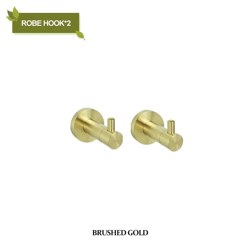 Modern brushed gold bathroom hardware set bathroom accessories