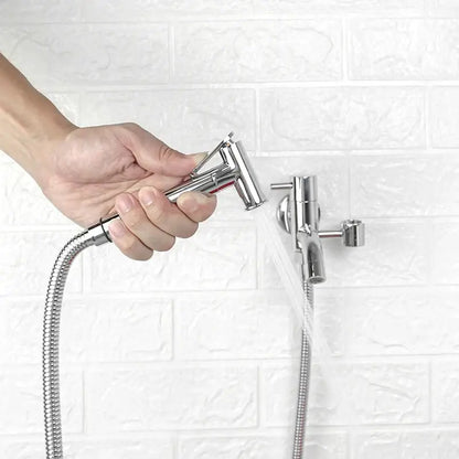 Modern brushed gold bidet faucet set bathroom handheld shower sprayer