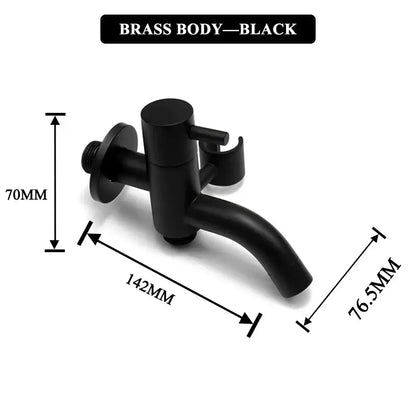 Modern brushed gold bidet faucet set bathroom handheld shower sprayer