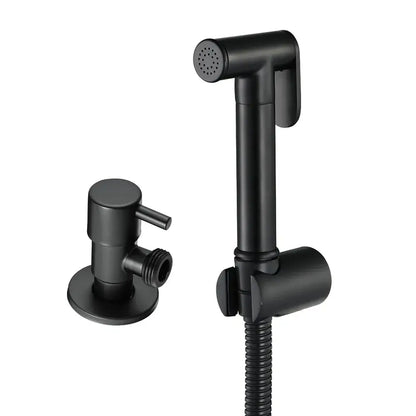 Modern brushed gold bidet sprayer kit bathroom shattaf set