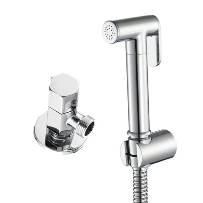 Modern brushed gold bidet sprayer kit bathroom shattaf set