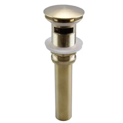 Modern brushed gold & black basin faucet kitchen sink tap