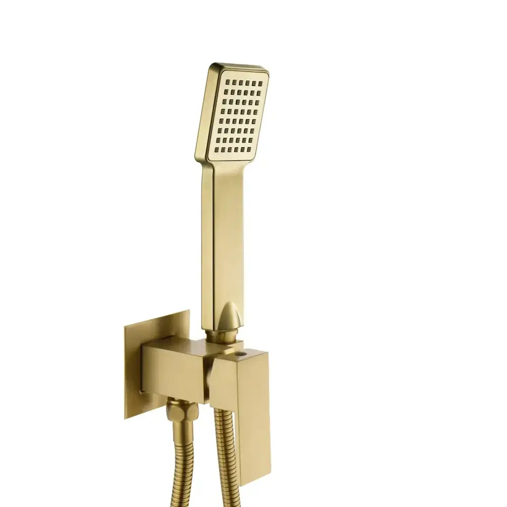 Modern brushed gold hand bidet sprayer kit bathroom shattaf