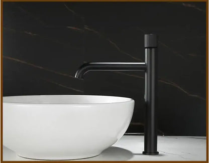 Modern brushed gold single handle basin faucet bathroom knurled mixer