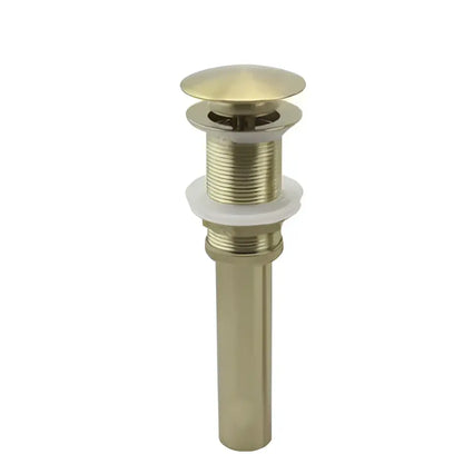Modern brushed gold single handle basin faucet bathroom knurled mixer
