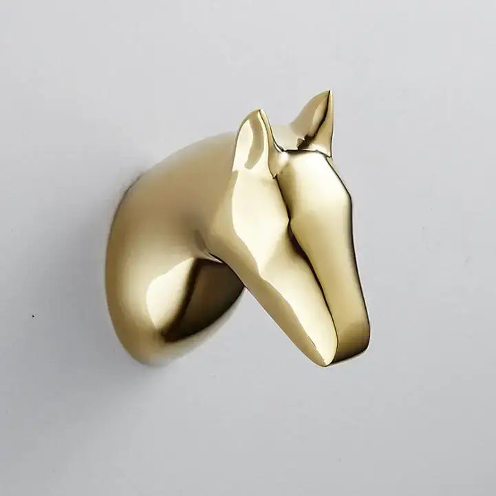Modern brushed gold stainless steel robe hook bathroom hanger
