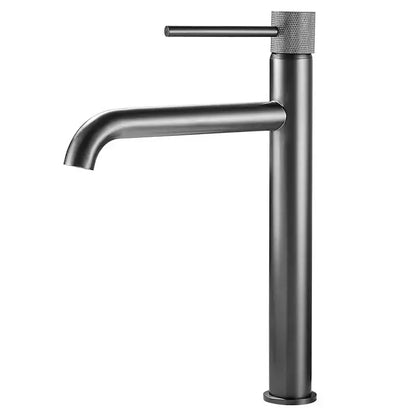 Modern brushed gold swivel faucet bathroom basin sink crane