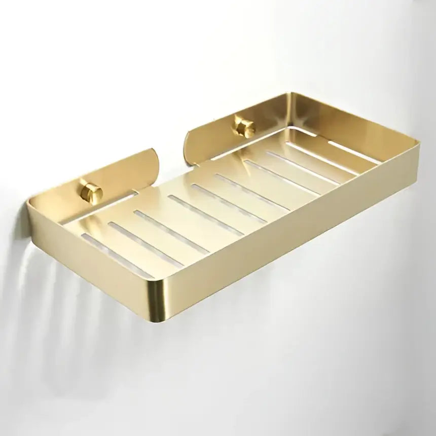 Modern brushed matt gold decorbites bath set bathroom accessories