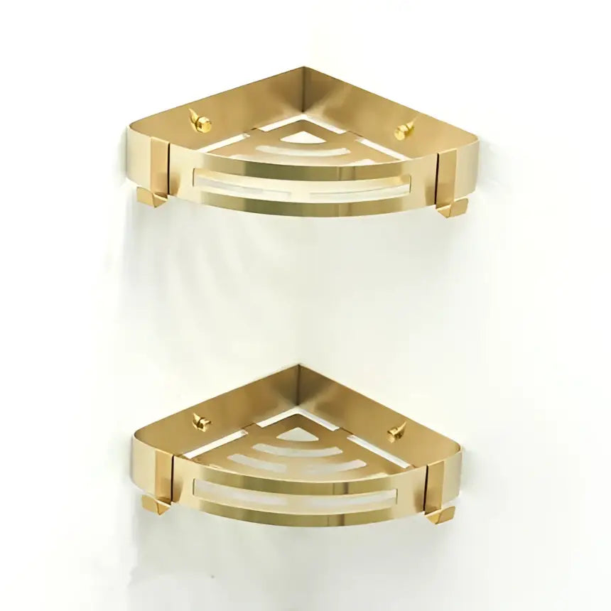 Modern brushed matt gold decorbites bath set bathroom accessories