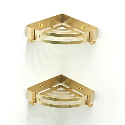 Modern brushed matt gold decorbites bath set bathroom accessories