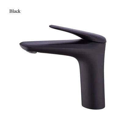 Modern brushed nickel basin faucet mixer tap for bathroom