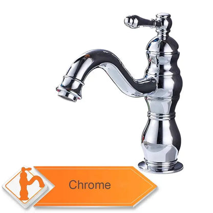 Modern brushed nickel basin faucet with long spout bathroom mixer
