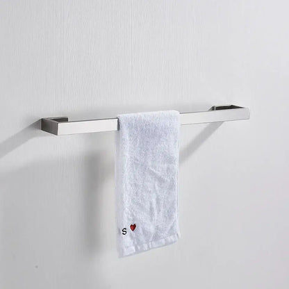 Modern brushed stainless steel bath hardware set bathroom accessories