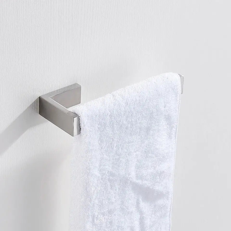 Modern brushed stainless steel bath hardware set bathroom accessories
