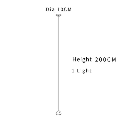 Modern cascading crystal ball chandelier living room pendant light