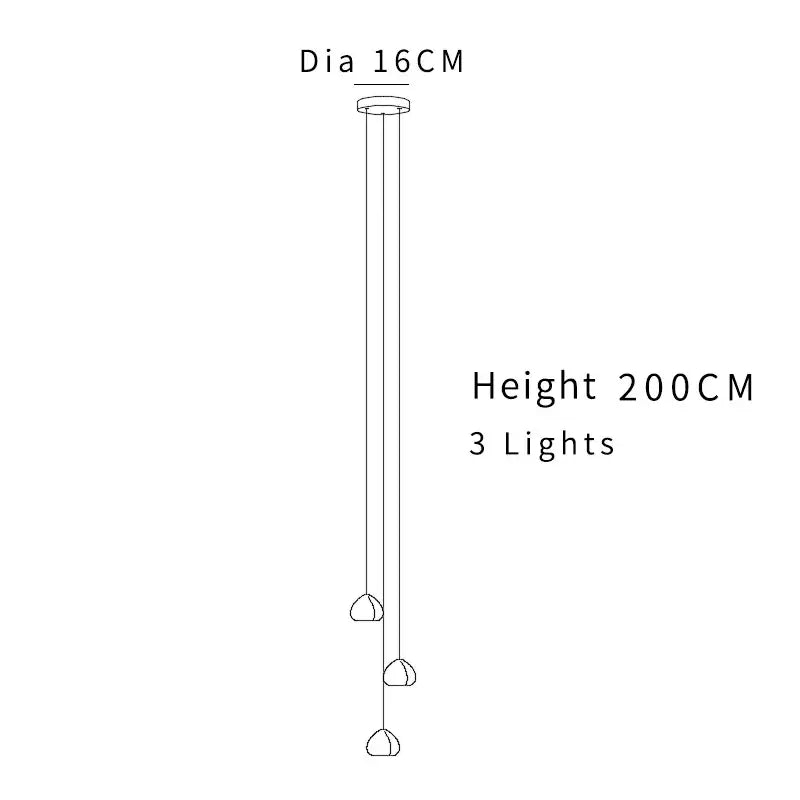 Modern cascading crystal ball chandelier living room pendant light