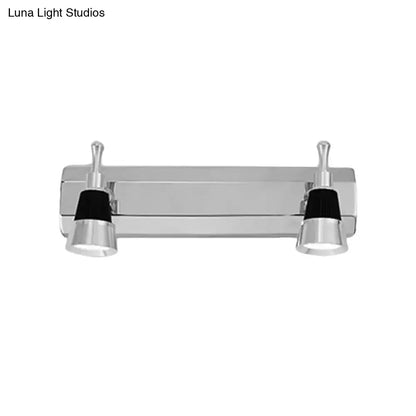 Modern chrome adjustable wall lamp bathroom spotlight