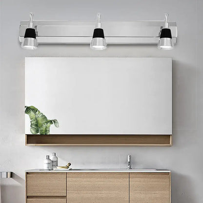 Modern chrome adjustable wall lamp bathroom spotlight