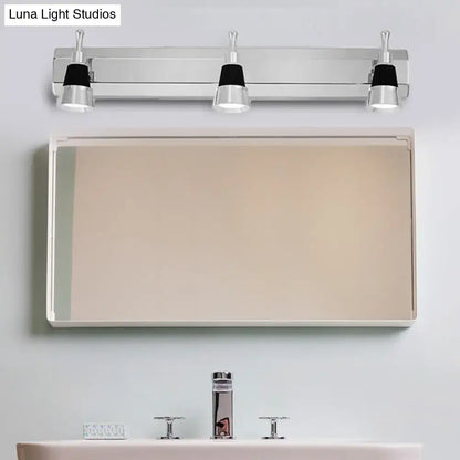 Modern chrome adjustable wall lamp bathroom spotlight