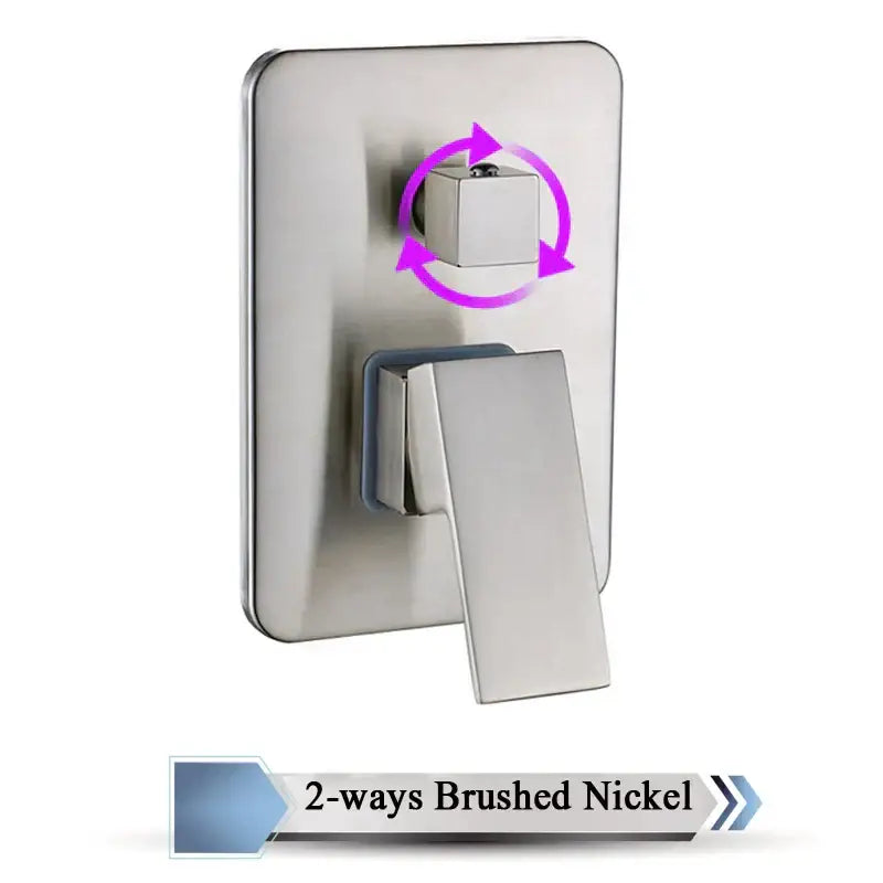 Modern chrome brass bathroom mixer valve bathroom shower control