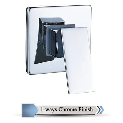 Modern chrome brass bathroom mixer valve bathroom shower control
