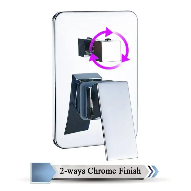 Modern chrome brass bathroom mixer valve bathroom shower control