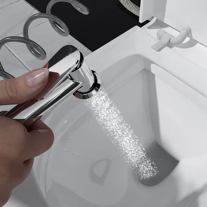Modern chrome brass bidet set bathroom high pressure handheld spray
