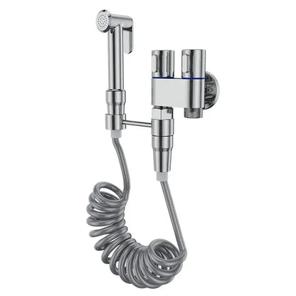 Modern chrome brass bidet set bathroom high pressure handheld spray