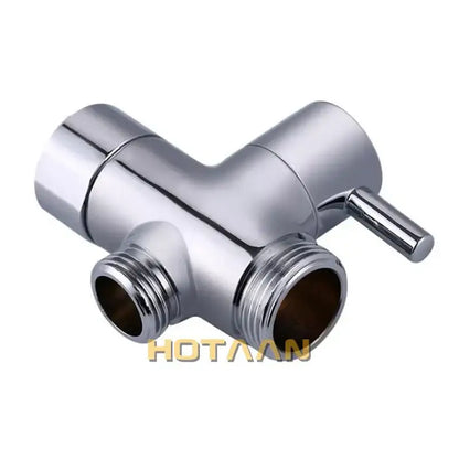 Modern chrome brass shattaf sprayer diverter for bathroom faucet