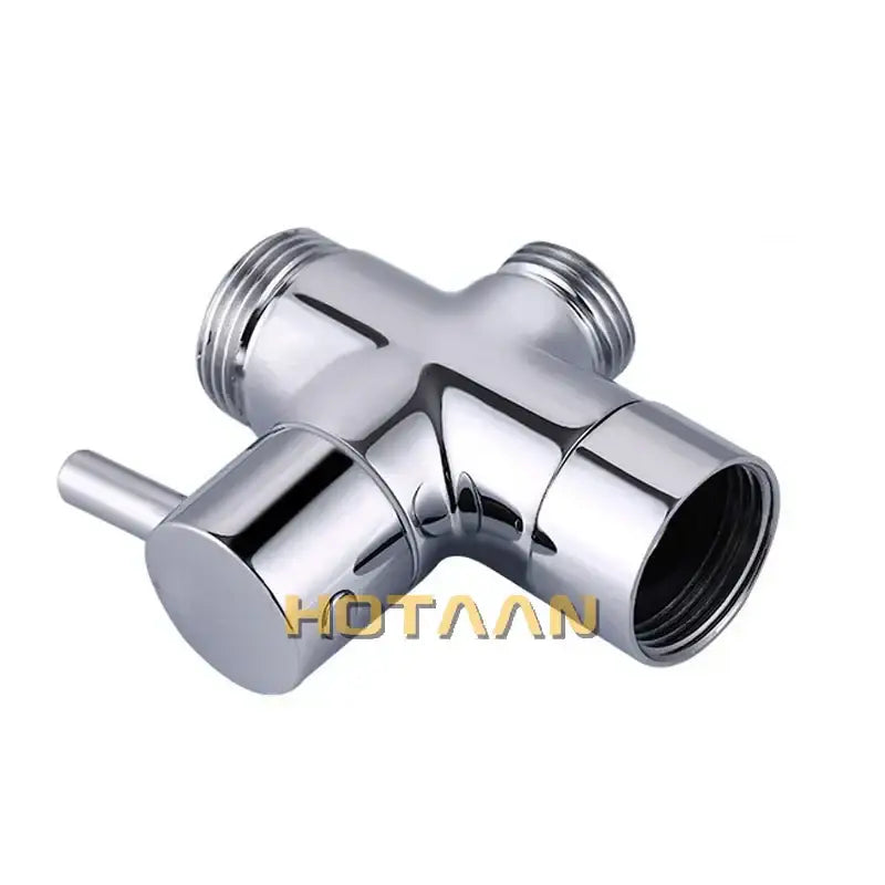 Modern chrome brass shattaf sprayer diverter for bathroom faucet