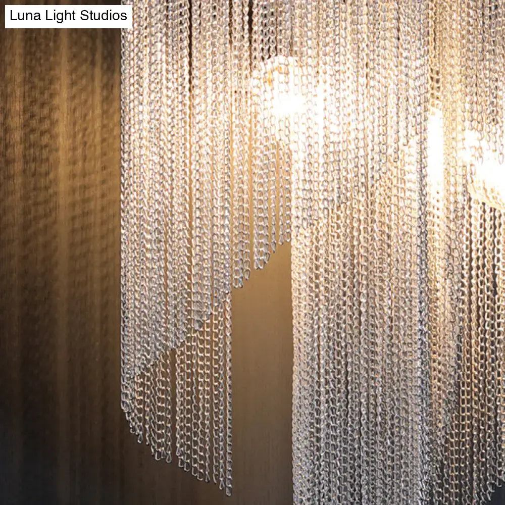 Modern chrome crystal wall sconce bedroom bedside lamp
